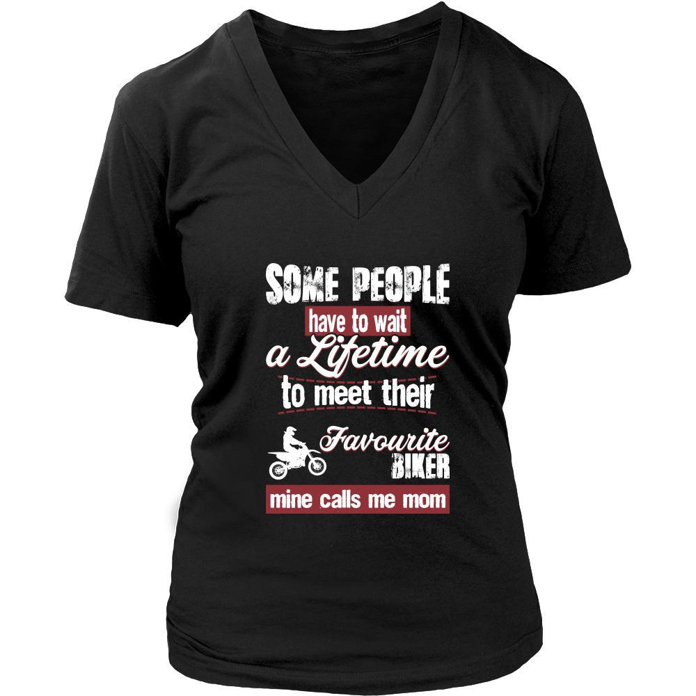 Motor sports Shirt - Some people have to wait a lifetime to meet their favorite Motor sports player mine calls me mom- Sport mother-T-shirt-Teelime | shirts-hoodies-mugs
