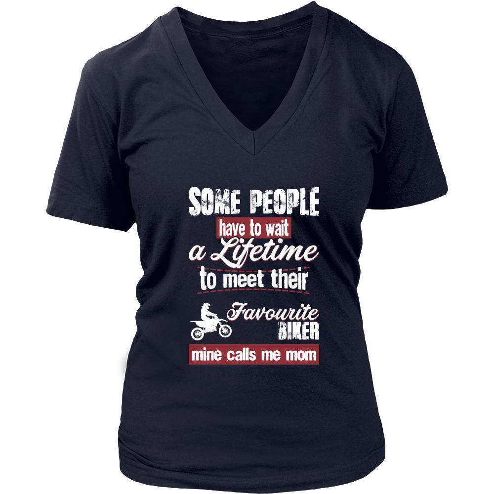 Motor sports Shirt - Some people have to wait a lifetime to meet their favorite Motor sports player mine calls me mom- Sport mother-T-shirt-Teelime | shirts-hoodies-mugs