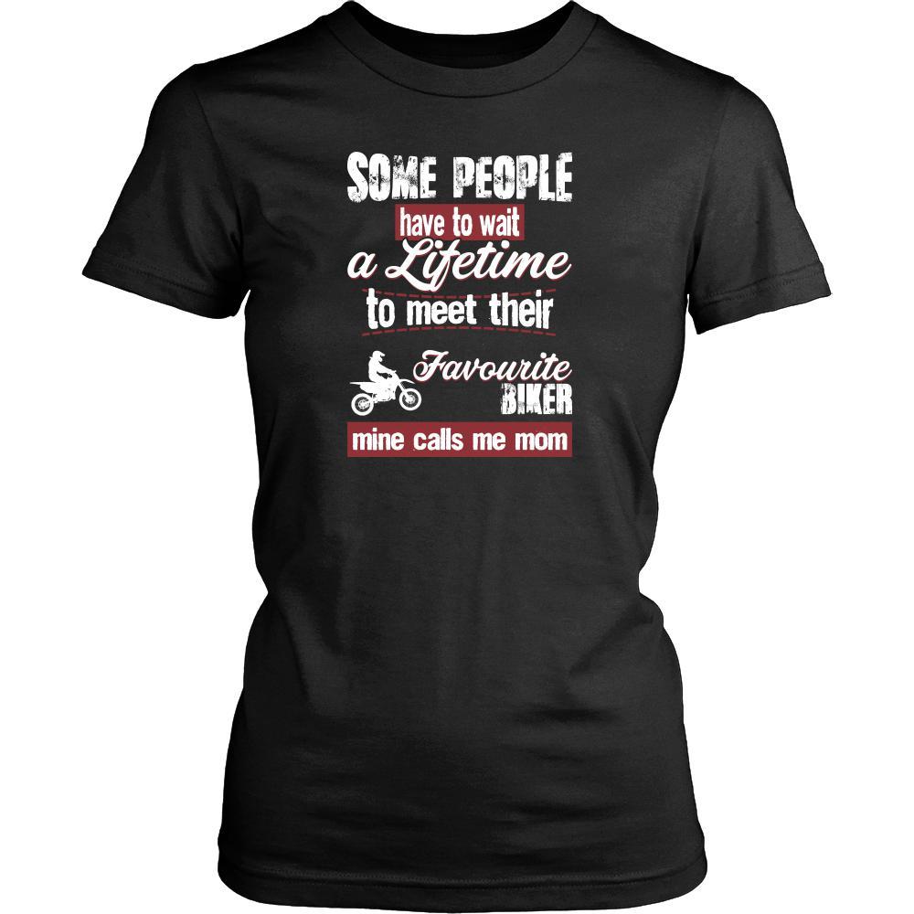 Motor sports Shirt - Some people have to wait a lifetime to meet their favorite Motor sports player mine calls me mom- Sport mother-T-shirt-Teelime | shirts-hoodies-mugs