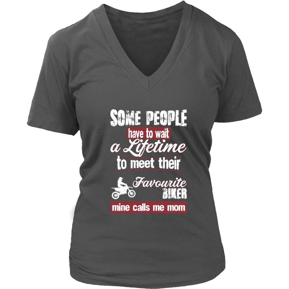 Motor sports Shirt - Some people have to wait a lifetime to meet their favorite Motor sports player mine calls me mom- Sport mother-T-shirt-Teelime | shirts-hoodies-mugs