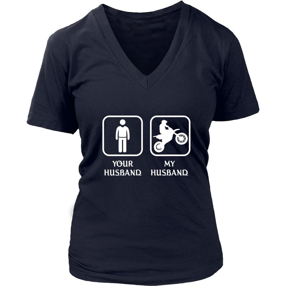 Motor Sports - Your husband My husband - Mother's Day Sport Shirt-T-shirt-Teelime | shirts-hoodies-mugs