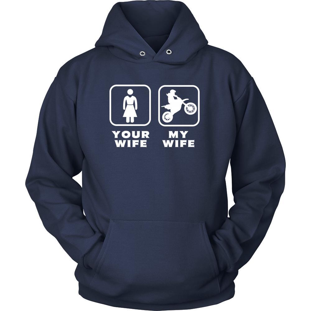 Motor Sports - Your wife My wife - Father's Day Sport Shirt-T-shirt-Teelime | shirts-hoodies-mugs