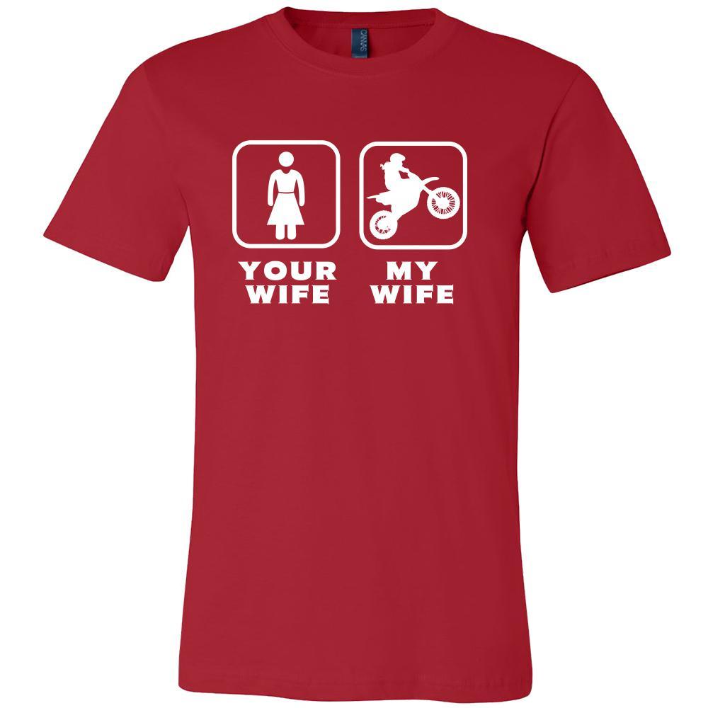 Motor Sports - Your wife My wife - Father's Day Sport Shirt-T-shirt-Teelime | shirts-hoodies-mugs