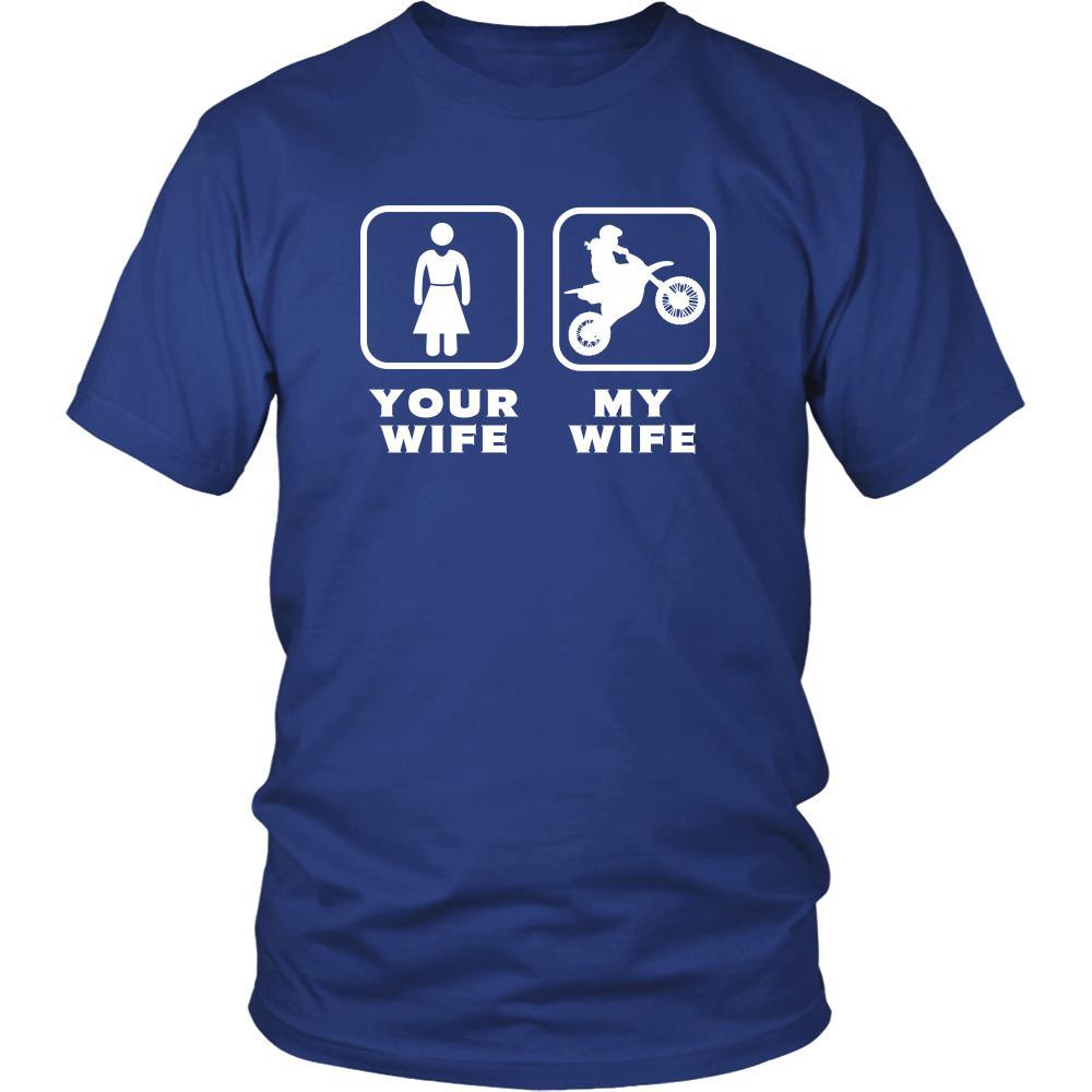 Motor Sports - Your wife My wife - Father's Day Sport Shirt-T-shirt-Teelime | shirts-hoodies-mugs