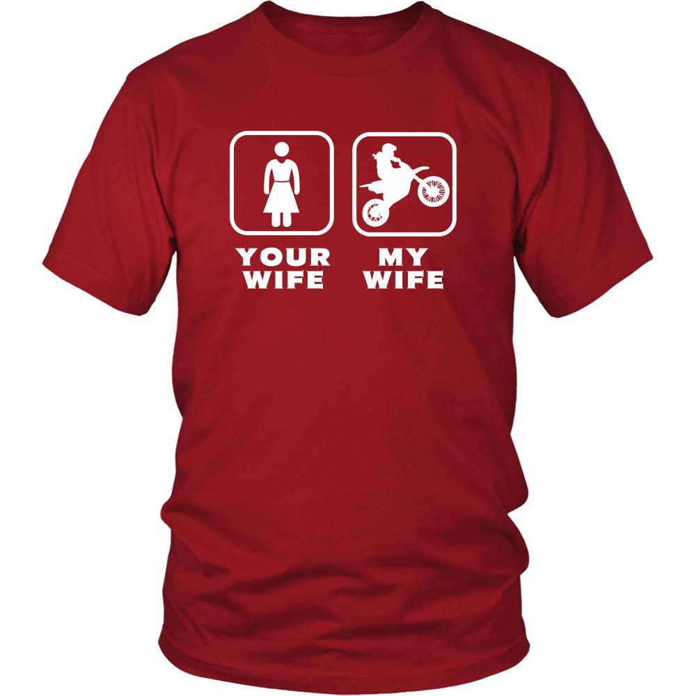 Motor Sports - Your wife My wife - Father's Day Sport Shirt-T-shirt-Teelime | shirts-hoodies-mugs