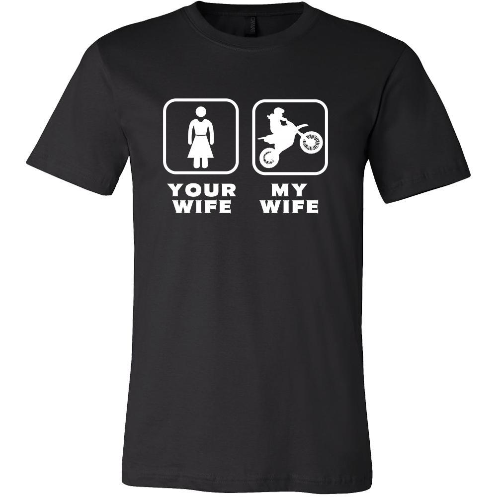 Motor Sports - Your wife My wife - Father's Day Sport Shirt