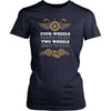 Motorcycle T Shirt - Four wheels transport the body Two wheels move the soul-T-shirt-Teelime | shirts-hoodies-mugs