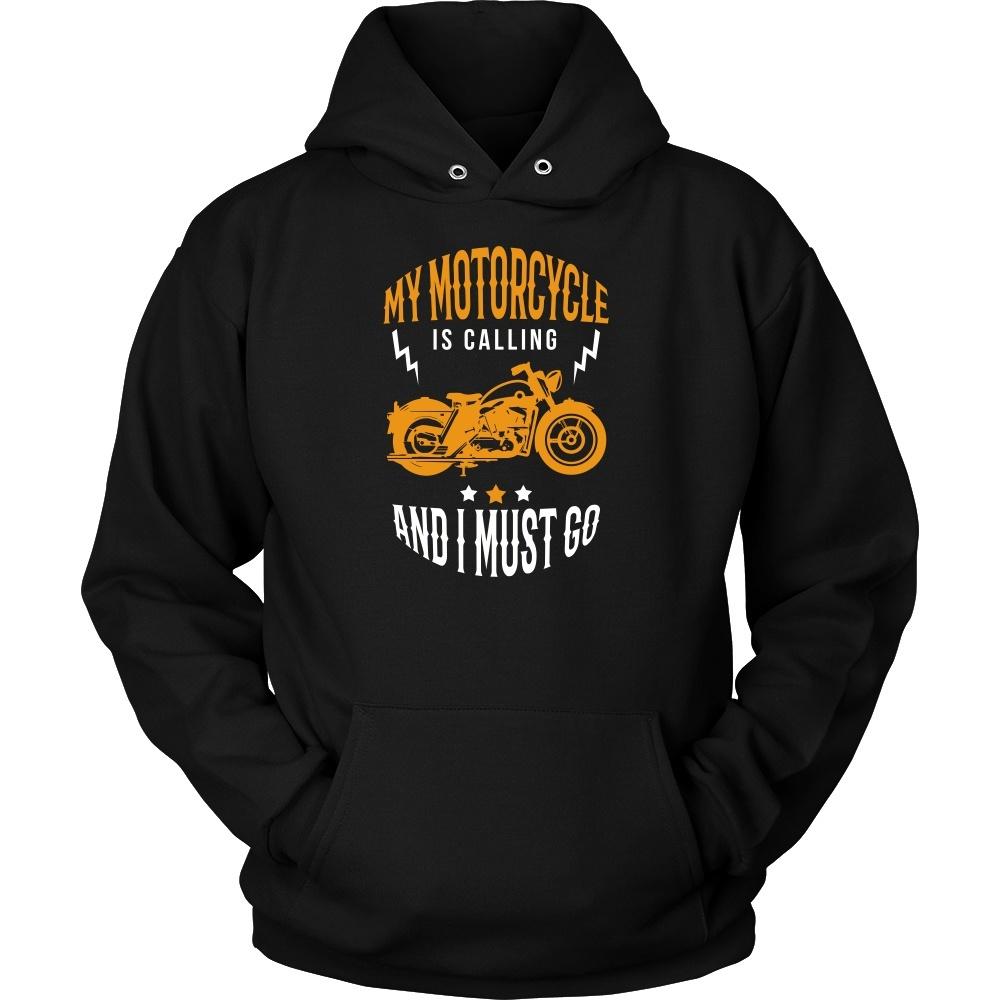 Motorcycle T Shirt - My motorcycle is calling and I must go-T-shirt-Teelime | shirts-hoodies-mugs