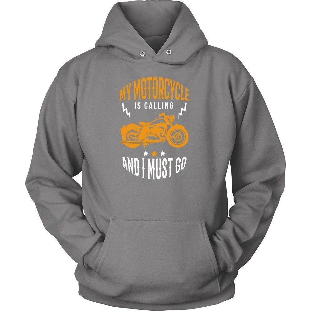 Motorcycle T Shirt - My motorcycle is calling and I must go-T-shirt-Teelime | shirts-hoodies-mugs