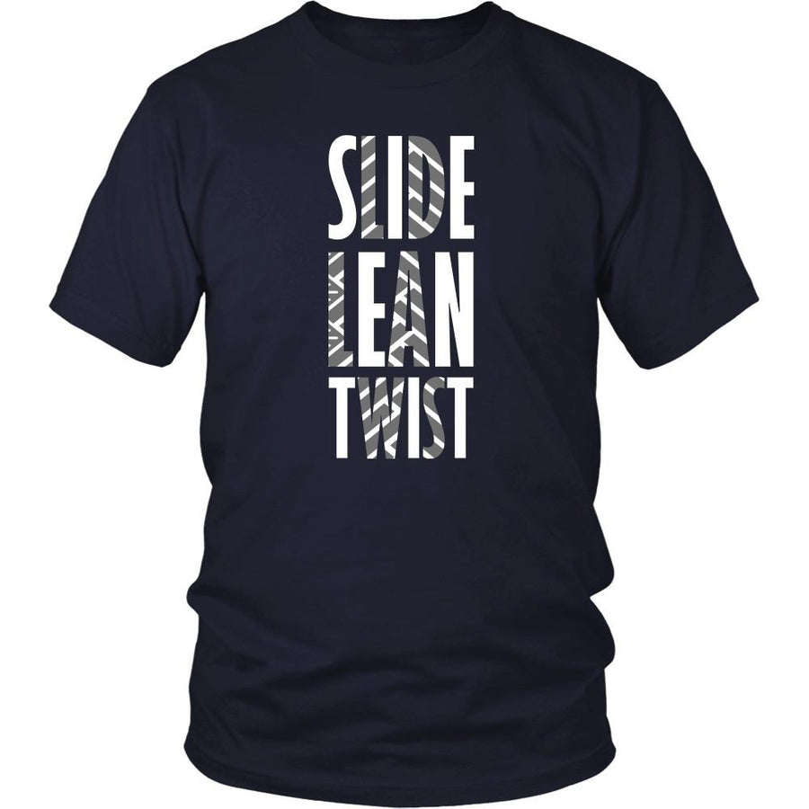 Motorcycle T Shirt - Slide Lean Twist-T-shirt-Teelime | shirts-hoodies-mugs