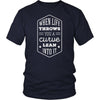 Motorcycle T Shirt - When life throws you a curve lean into it-T-shirt-Teelime | shirts-hoodies-mugs