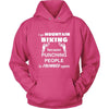 Mountain biking - I go Mountain biking because punching people is frowned upon - Biker Hobby Shirt-T-shirt-Teelime | shirts-hoodies-mugs