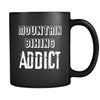 Mountain biking Mountain biking Addict 11oz Black Mug-Drinkware-Teelime | shirts-hoodies-mugs