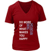 Mountain biking Shirt - Do more of what makes you happy Mountain biking- Hobby Gift-T-shirt-Teelime | shirts-hoodies-mugs