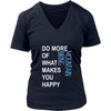 Mountain biking Shirt - Do more of what makes you happy Mountain biking- Hobby Gift-T-shirt-Teelime | shirts-hoodies-mugs