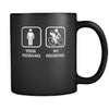 Mountain Biking - Your husband My husband - 11oz Black Mug-Drinkware-Teelime | shirts-hoodies-mugs