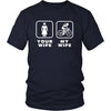 Mountain Biking - Your wife My wife - Father's Day Hobby Shirt-T-shirt-Teelime | shirts-hoodies-mugs