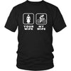 Mountain Biking - Your wife My wife - Father's Day Hobby Shirt-T-shirt-Teelime | shirts-hoodies-mugs