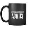 Mountaineering Mountaineering Addict 11oz Black Mug-Drinkware-Teelime | shirts-hoodies-mugs