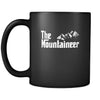 Mountaineering The Mountaineer 11oz Black Mug-Drinkware-Teelime | shirts-hoodies-mugs