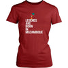 Mozambique Shirt - Legends are born in Mozambique - National Heritage Gift-T-shirt-Teelime | shirts-hoodies-mugs