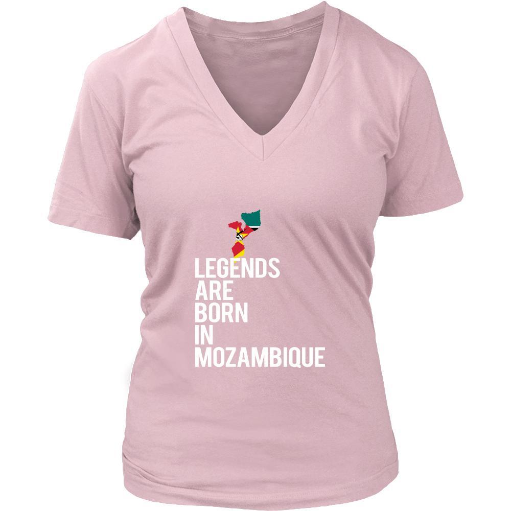 Mozambique Shirt - Legends are born in Mozambique - National Heritage Gift-T-shirt-Teelime | shirts-hoodies-mugs