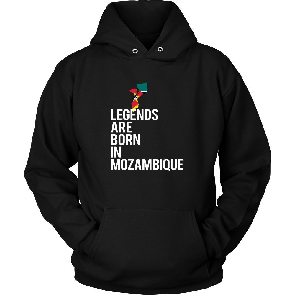 Mozambique Shirt - Legends are born in Mozambique - National Heritage Gift-T-shirt-Teelime | shirts-hoodies-mugs