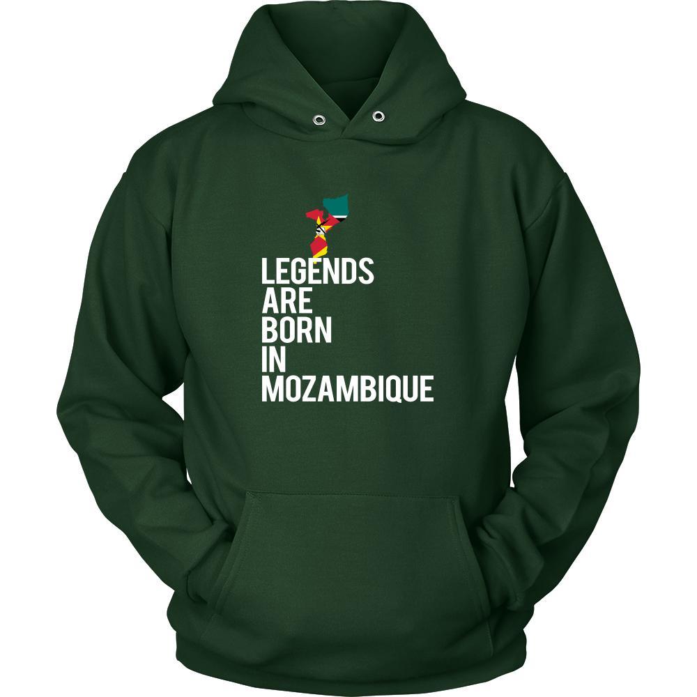 Mozambique Shirt - Legends are born in Mozambique - National Heritage Gift-T-shirt-Teelime | shirts-hoodies-mugs