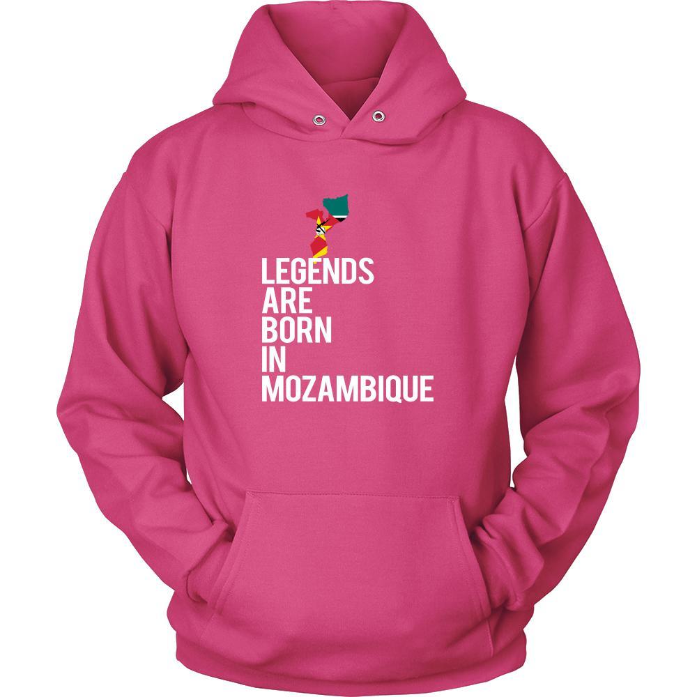 Mozambique Shirt - Legends are born in Mozambique - National Heritage Gift-T-shirt-Teelime | shirts-hoodies-mugs