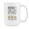 Mug Happiness Money buy - Burritos funny mug (15oz)-Drinkware-Teelime | shirts-hoodies-mugs