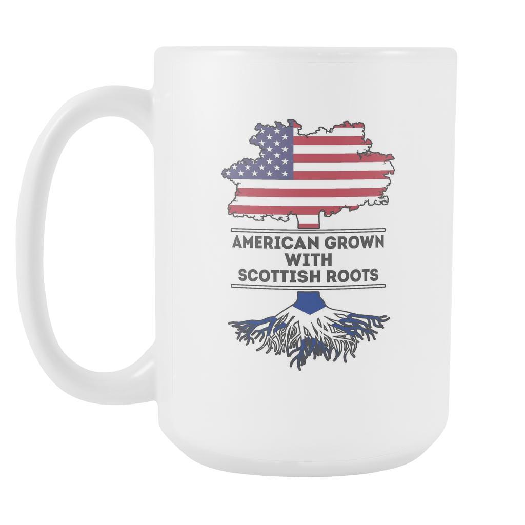 Mug Scottish Scotland- Scottish Roots mug - Scottish Coffee Cup (15oz)-Drinkware-Teelime | shirts-hoodies-mugs