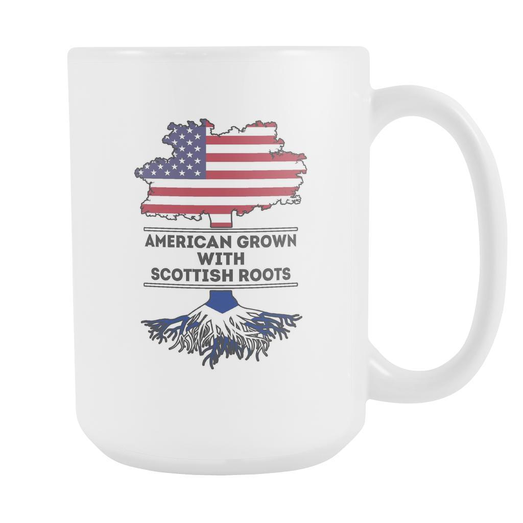 Mug Scottish Scotland- Scottish Roots mug - Scottish Coffee Cup (15oz)-Drinkware-Teelime | shirts-hoodies-mugs