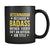 Mug Veterinarian gifts - Badass Veterinarian mug - Veterinarian coffee mug / cup (11oz) Black