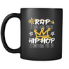 Music Rap is something you do Hip Hop is something you live 11oz Black Mug-Drinkware-Teelime | shirts-hoodies-mugs