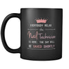 Nail Technician - Everybody relax the Nail Technician is here, the day will be save shortly - 11oz Black Mug-Drinkware-Teelime | shirts-hoodies-mugs