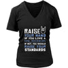 Nail Technician Shirt - Raise your hand if you love Nail Technician, if not raise your standards - Profession Gift-T-shirt-Teelime | shirts-hoodies-mugs