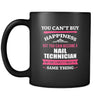 Nail Technician You can't buy happiness but you can become a Nail Technician and that's pretty much the same thing 11oz Black Mug-Drinkware-Teelime | shirts-hoodies-mugs