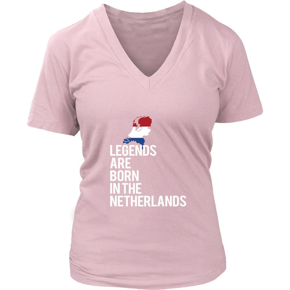 Netherlands Shirt - Legends are born in Netherlands - National Heritage Gift-T-shirt-Teelime | shirts-hoodies-mugs