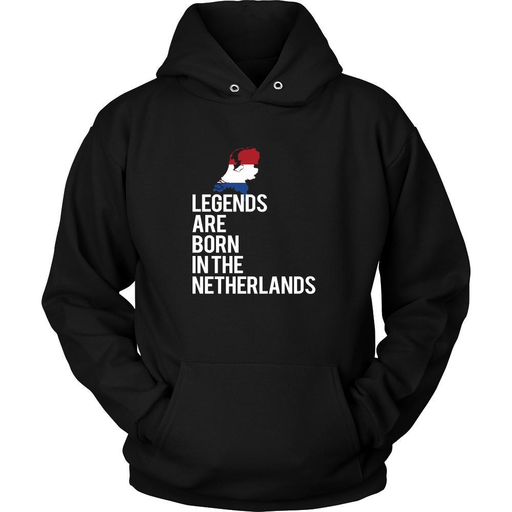 Netherlands Shirt - Legends are born in Netherlands - National Heritage Gift-T-shirt-Teelime | shirts-hoodies-mugs