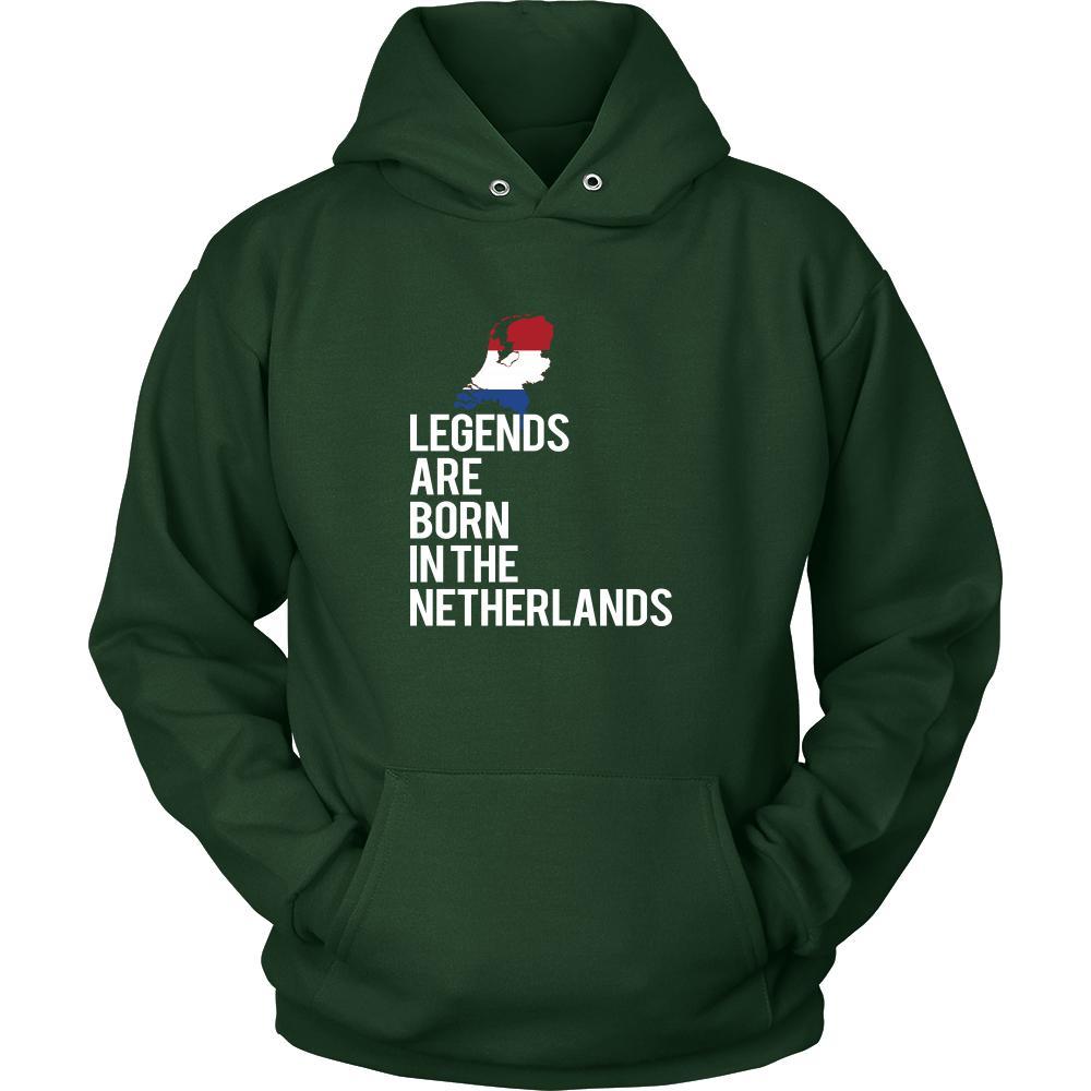 Netherlands Shirt - Legends are born in Netherlands - National Heritage Gift-T-shirt-Teelime | shirts-hoodies-mugs