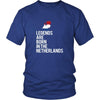 Netherlands Shirt - Legends are born in Netherlands - National Heritage Gift-T-shirt-Teelime | shirts-hoodies-mugs
