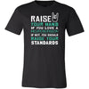 Neurosurgeon Shirt - Raise your hand if you love Neurosurgeon, if not raise your standards - Profession Gift-T-shirt-Teelime | shirts-hoodies-mugs