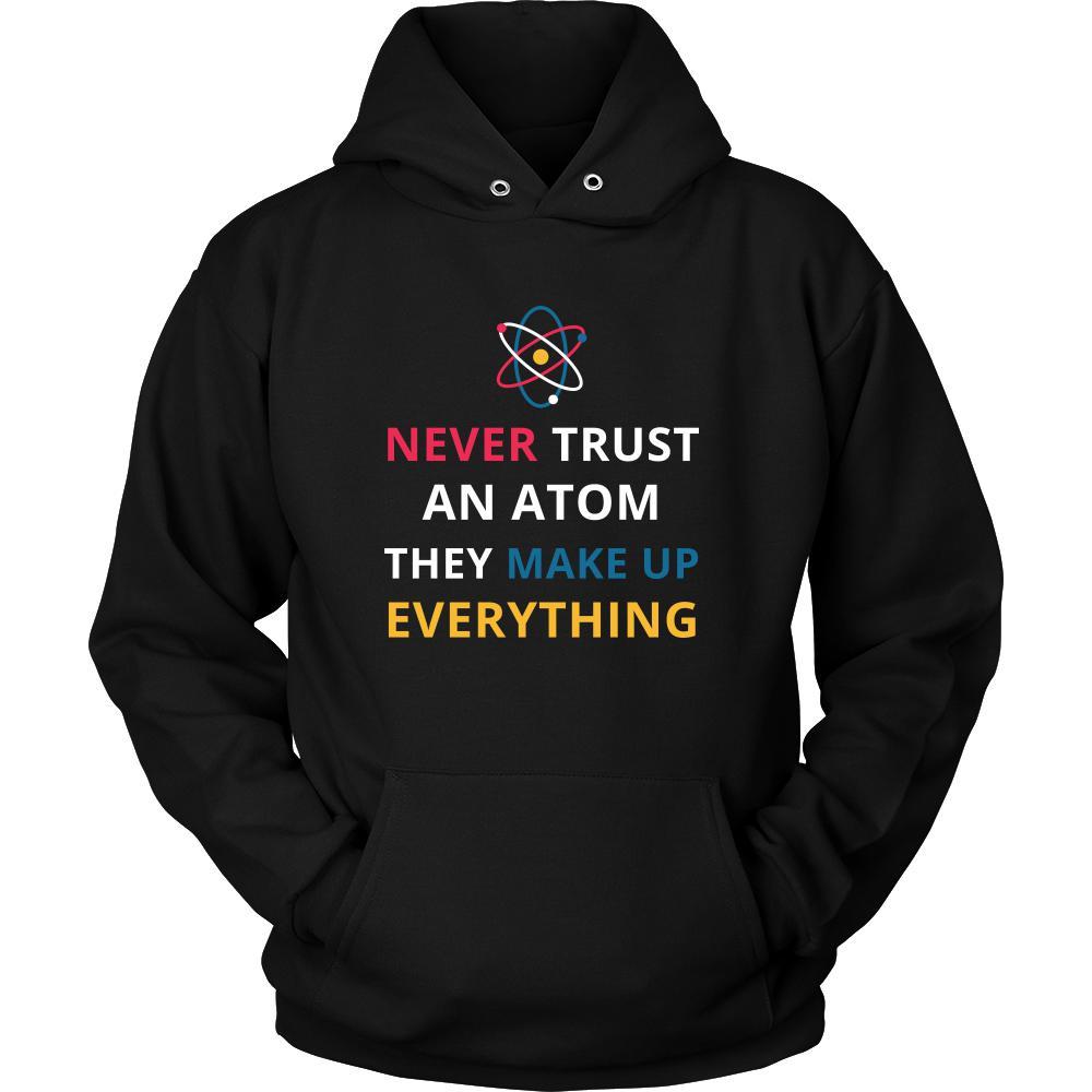 Never - Never Look Back - Atom Make Everything Funny Shirt-T-shirt-Teelime | shirts-hoodies-mugs