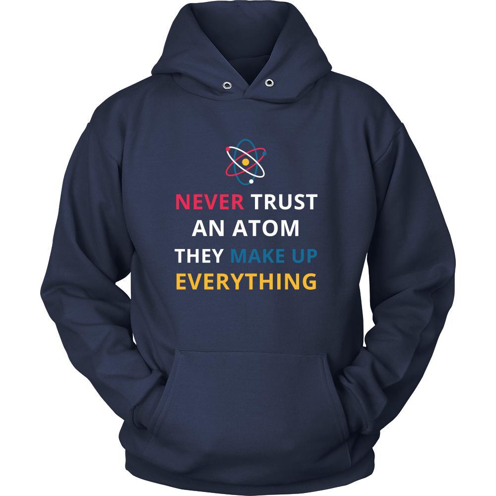 Never - Never Look Back - Atom Make Everything Funny Shirt-T-shirt-Teelime | shirts-hoodies-mugs
