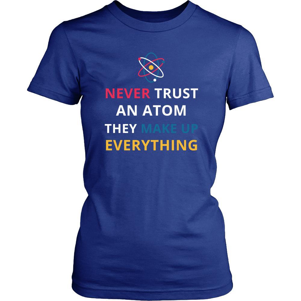 Never - Never Look Back - Atom Make Everything Funny Shirt-T-shirt-Teelime | shirts-hoodies-mugs