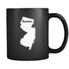 New Jersey Home New Jersey 11oz Black Mug-Drinkware-Teelime | shirts-hoodies-mugs