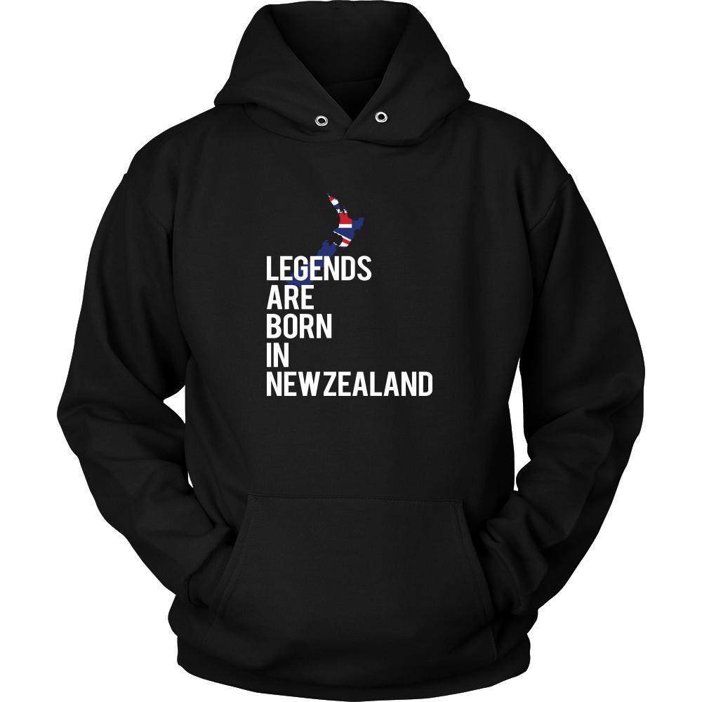 New Zealand Shirt - Legends are born in New Zealand - National Heritage Gift-T-shirt-Teelime | shirts-hoodies-mugs