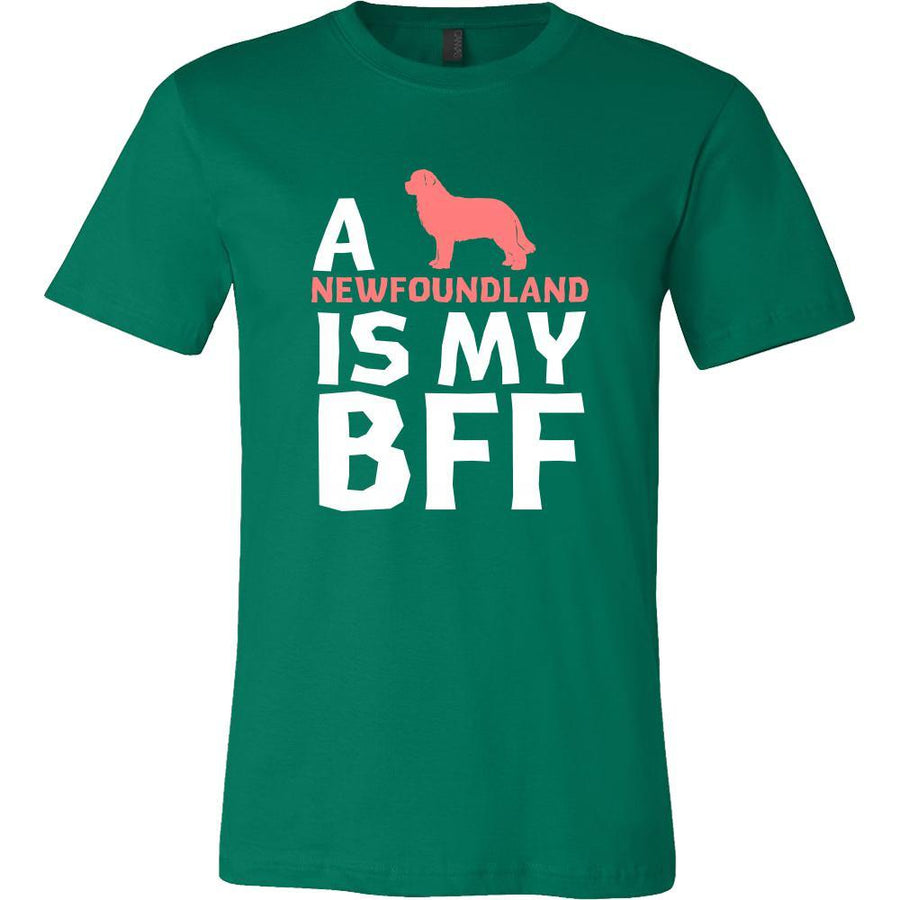 Newfoundland Shirt - a Newfoundland is my bff- Dog Lover Gift