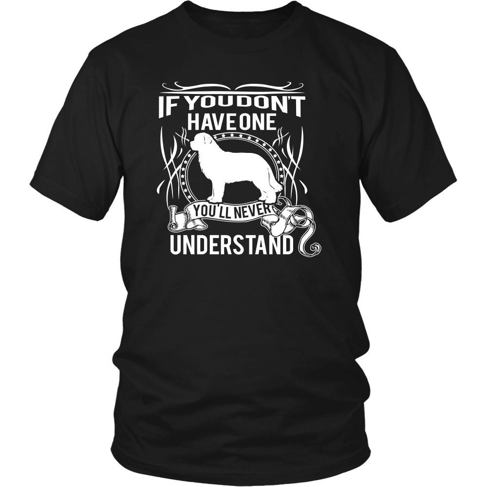 Newfoundland Shirt - If you don't have one you'll never understand- Dog Lover Gift-T-shirt-Teelime | shirts-hoodies-mugs