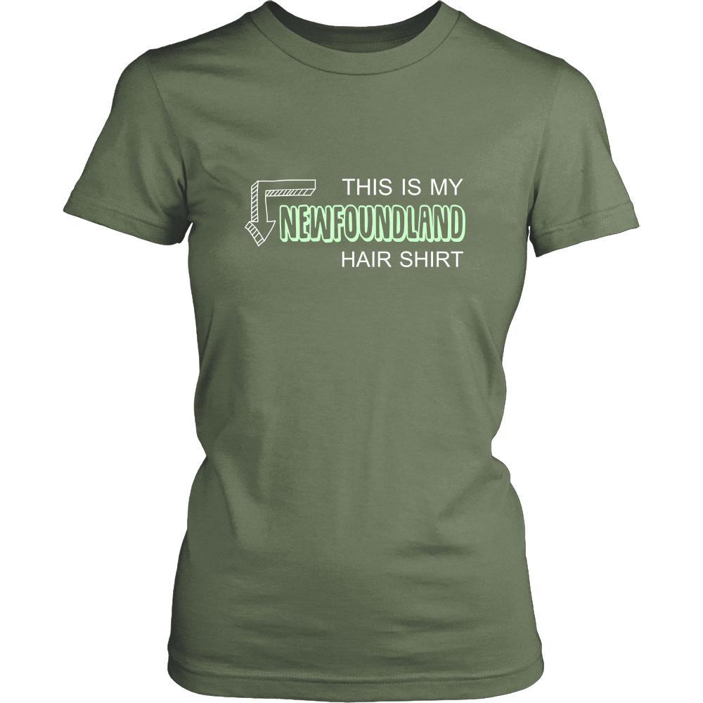 Newfoundland Shirt - This is my Newfoundland hair shirt - Dog Lover Gift-T-shirt-Teelime | shirts-hoodies-mugs